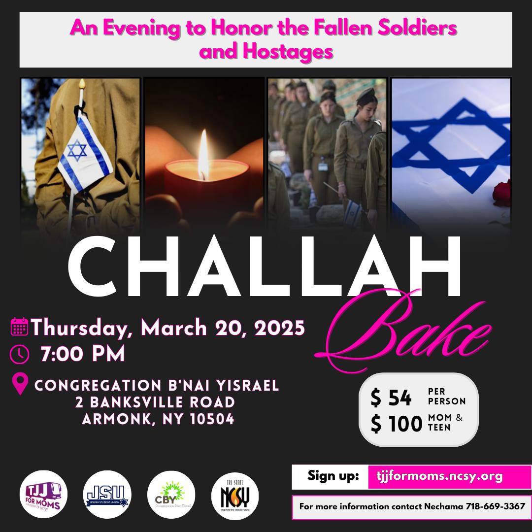 Challah Bake in Armonk