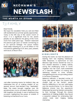 Sivan 2023 newsletter cover